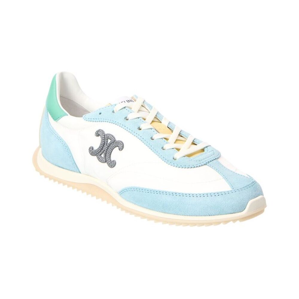 Celine Racer Nylon & Suede Sneaker